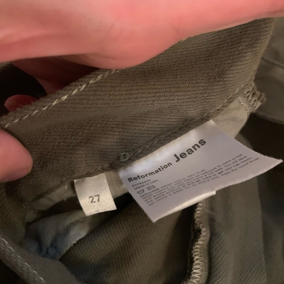 Reformation Bailey High Rise Utility Pant - Picture 4 of 5